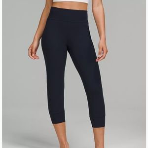 Lululemon Align Jogger Crop Navy Blue Size 8